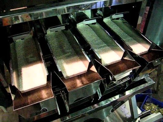 Qualité  Washing Powder Linear Weigher Machine Detergent Weighing Filling Packing Machine usine