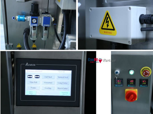 Machine à emballer verticale 420mm de Granulars de la circulation SS304