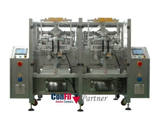 machine à emballer jumelle de machines de conditionnement de la verticale VFFS de 520mm