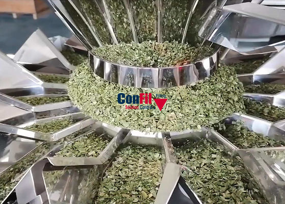 Le peseur micro de machine de pesage de Multihead a déshydraté le bas poids Mini Filling Machine de cible de nourriture