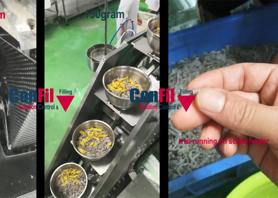 Peseur de Multihead de machine de pesage de Multihead pour la machine de remplissage imperméable de la peau IP65 de poissons de fruits de mer