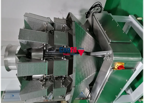 Peseur de Multihead de machine de pesage de Multihead pour le petit pain de ressort d'aliments surgelés comptant la machine de remplissage
