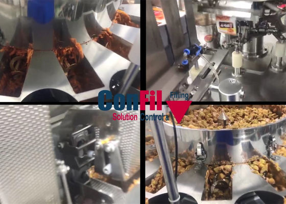 Vissez le peseur de alimentation de Multihead pour des conserves au vinaigre a mariné les fruits végétaux