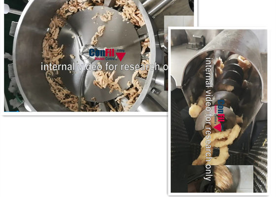 Machine de remplissage déchiquetée de nourriture fraîche de Fried Chicken Multihead Weighing Machine