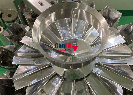 Machine à emballer de peseur de Multihead de 50 grammes pour la fleur de cannabis dans des conteneurs