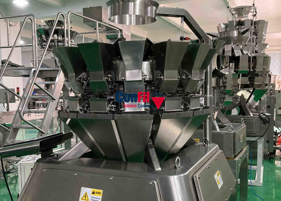 Machine à emballer de peseur de Multihead de 50 grammes pour la fleur de cannabis dans des conteneurs