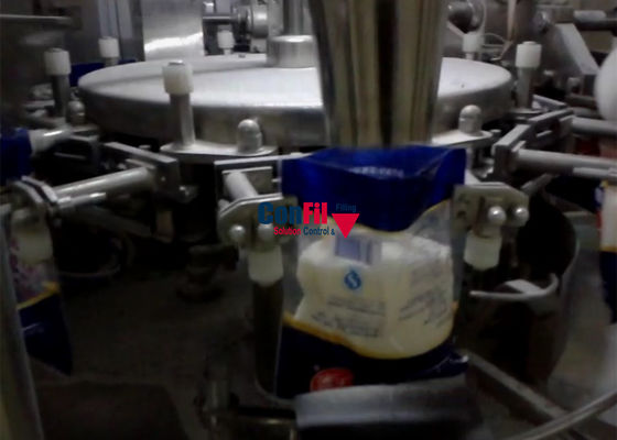 Multihead pesant le stockage central de réservoir de Sugar Pouch Packing Machine With