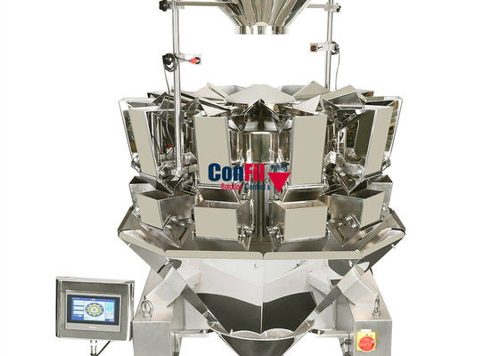 Le peseur de Multihead de machine de pesage de Multihead pour la machine de Filliing de guimauve de sucrerie a imperméabilisé