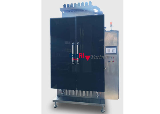 Ruelles verticales de la machine de conditionnement de Stickpack 4 pour le liquide granulaire de poudre