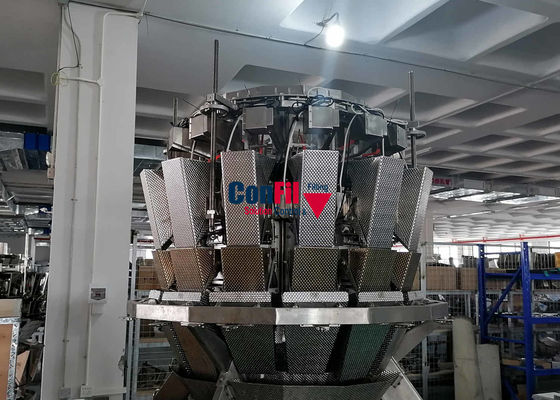 Machine de emballage sous vide rotatoire de 200 grammes pour la chaîne d'emballage marinée saccadée de nourriture