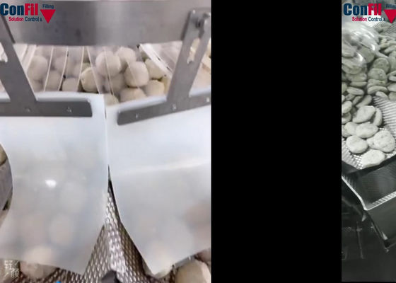 Vide rotatoire 2000 machines à emballer principales multi de gramme pour la boule de poissons