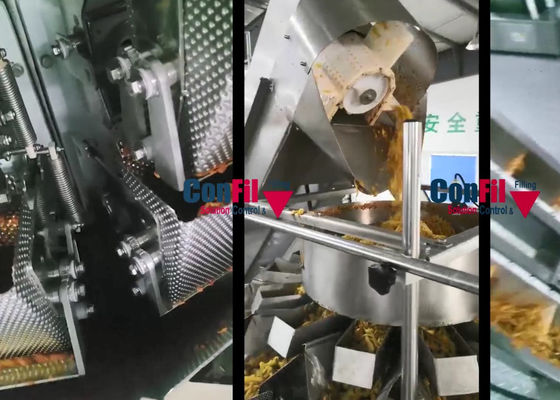 La machine de emballage sous vide rotatoire de la CE pour des conserves au vinaigre a mariné des fruits de légumes