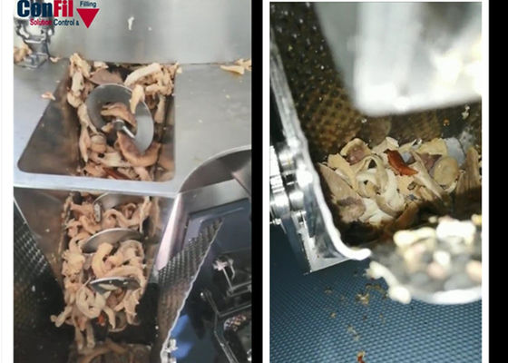 Machine de emballage sous vide rotatoire de 500 grammes pour la viande de viscères