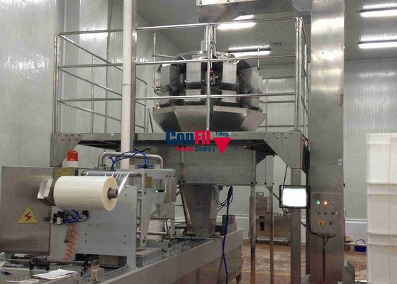 Machine à emballer de peseur de Multihead pour Mini Salami Sausage Packaging System ROMA Thermoforming Packaging