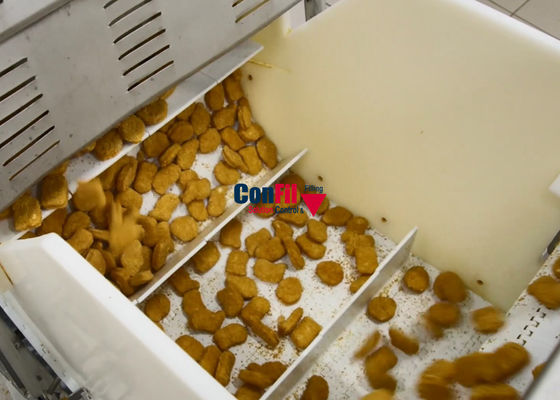 Machine à emballer de peseur de Multihead pour le système de conditionnement des aliments surgelés VFFS de pépites de poulet