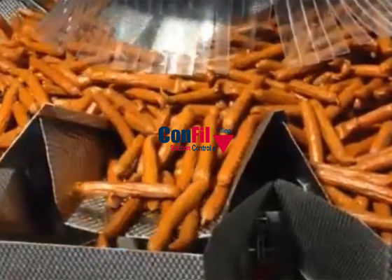 Tête 16 machine de pesage de Multihead de 3,0 litres pour la viande de saucisse