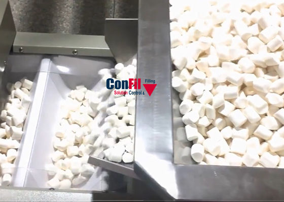 Le peseur de Multihead de machine de pesage de Multihead pour la machine de Filliing de guimauve de sucrerie a imperméabilisé